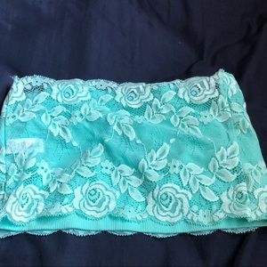 Bralette/ tube top floral